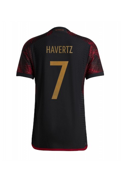 Fotbalové Dres Německo Kai Havertz #7 Venkovní Oblečení MS 2022 Krátký Rukáv